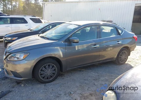 2016 Nissan Sentra Fe+ S/S/Sl/Sr/Sv z USA, uszkodzony, nr VIN 3N1AB7AP2GL647597